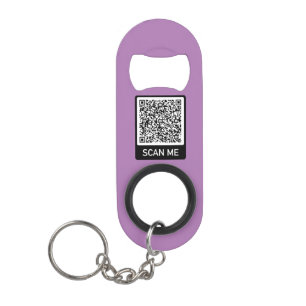 Create Your Own QR Code Keychain Bottle Opener
