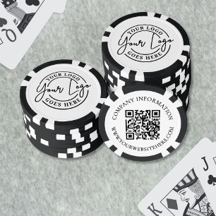 Create Your Own QR Code Logo Poker Chips