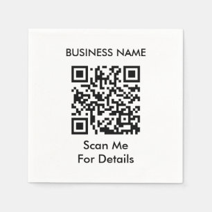 Create Your Own QR Code Napkin