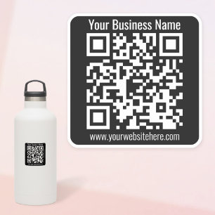 Create Your Own QR Code Transperant Sticker