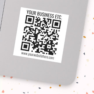 Create Your Own QR Code | White