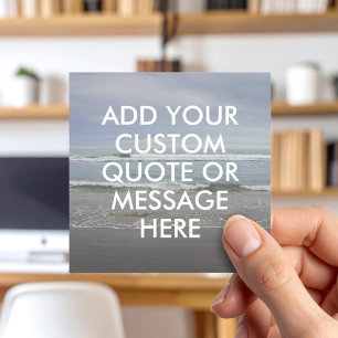Create Your Own Quote
