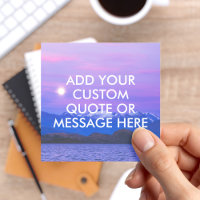 Create Your Own Quote