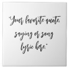 Create Your Own Quote Calligraphy