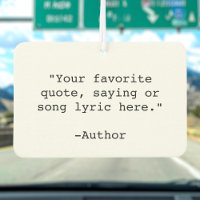 Create Your Own Quote