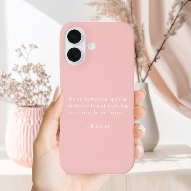 Create Your Own Quote Case-Mate iPhone Case (Creator Uploaded)