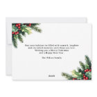 Create Your Own Quote Christmas Botanical Floral