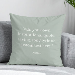Create Your Own Quote Cushion
