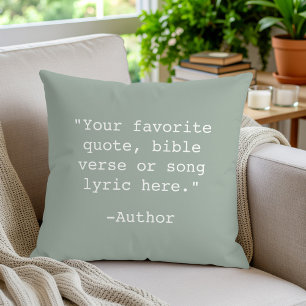 Create Your Own Quote Cushion