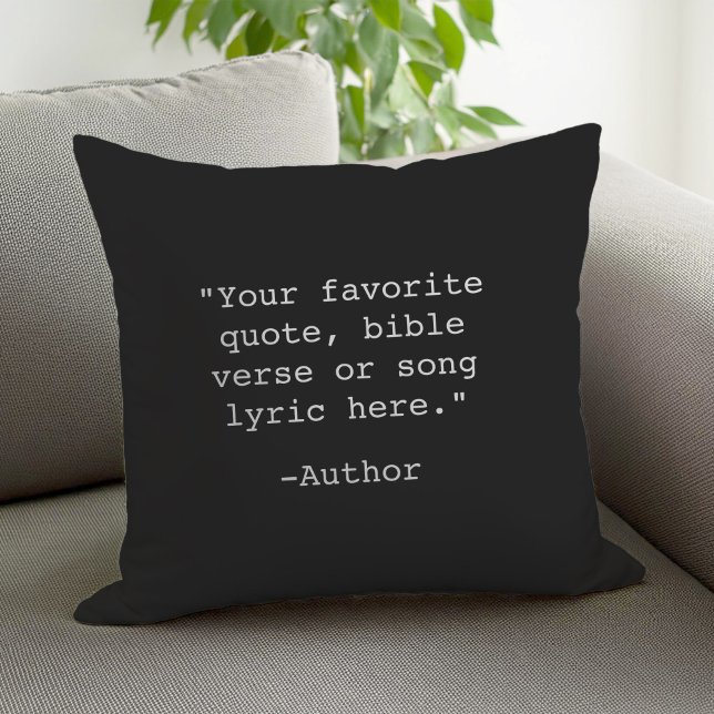 Create Your Own Quote Cushion (Creator Uploaded)