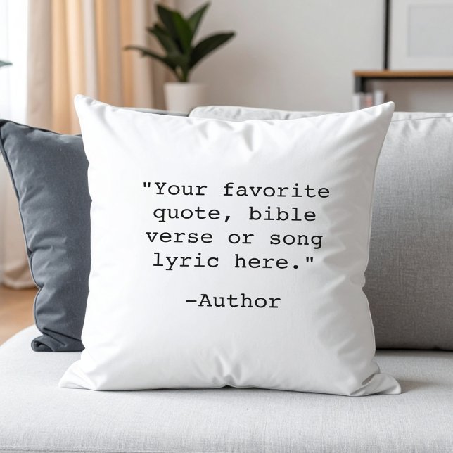 Create Your Own Quote Cushion (Creator Uploaded)