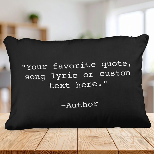 Create Your Own Quote Decorative Cushion (Creator Uploaded)