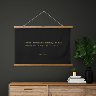 Create Your Own Quote Hanging Tapestry