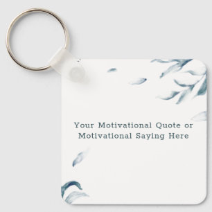 Create Your Own Quote Keychain