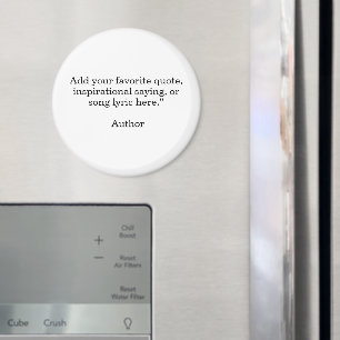 Create Your Own Quote Magnet