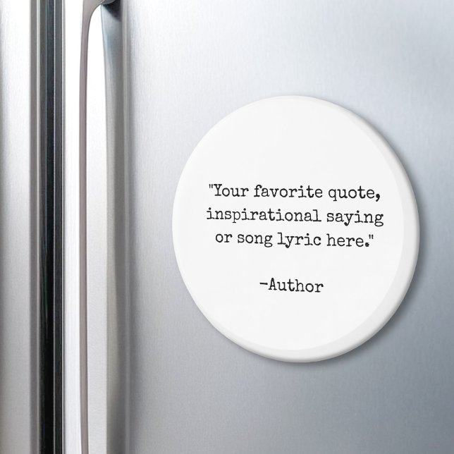 Create Your Own Quote Magnet (Creator Uploaded)