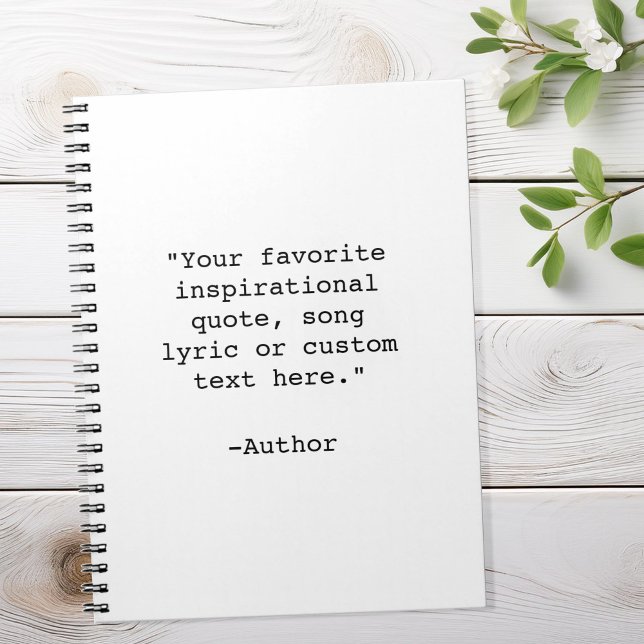 Create Your Own Quote Notebook (Creator Uploaded)
