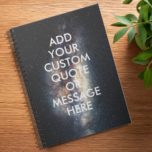 Create your own quote notebook