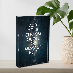 Create your own quote photo block