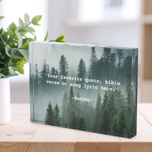 Create Your Own Quote Photo Block