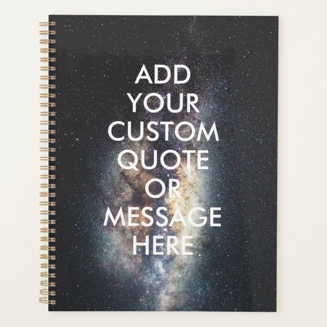 Create your own quote planner (Front)