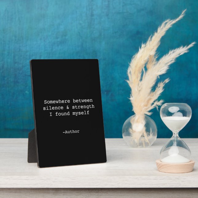 Create Your Own Quote Plaque (Side)