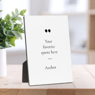 Create Your Own Quote Plaque