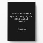 Create Your Own Quote