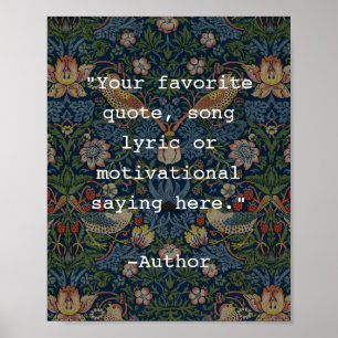 Create Your Own Quote Poster