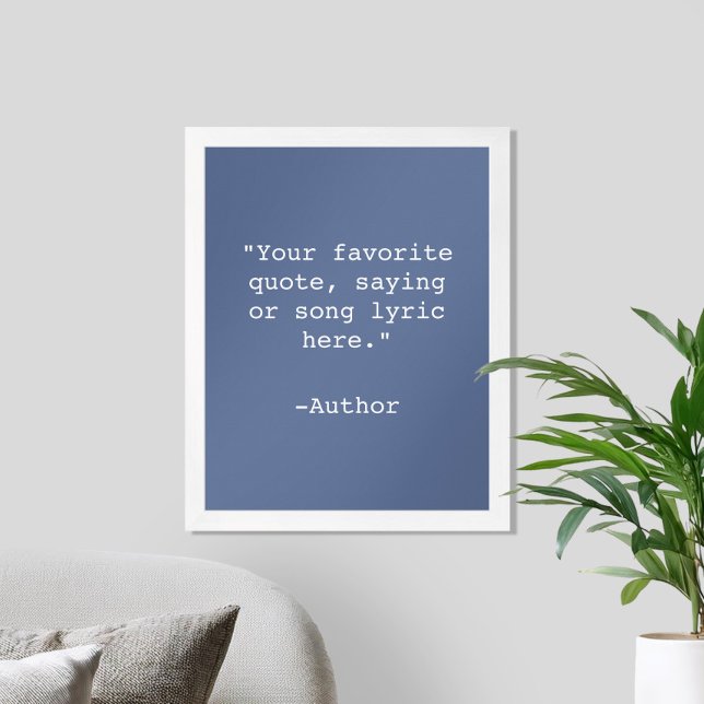 Create Your Own Quote Poster (Creator Uploaded)