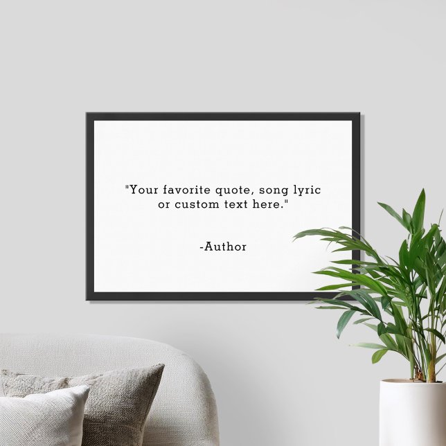 Create Your Own Quote Poster (Creator Uploaded)