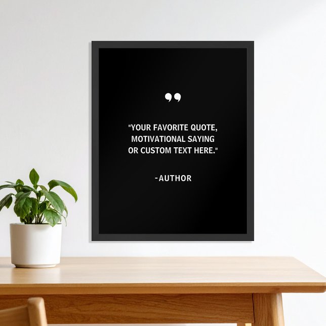 Create Your Own Quote Poster (Creator Uploaded)