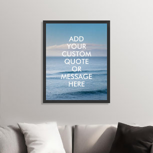 Create Your Own Quote Poster