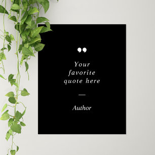 Create Your Own Quote Poster