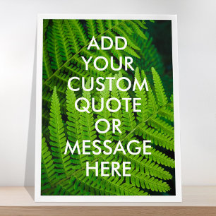 Create Your Own Quote Poster