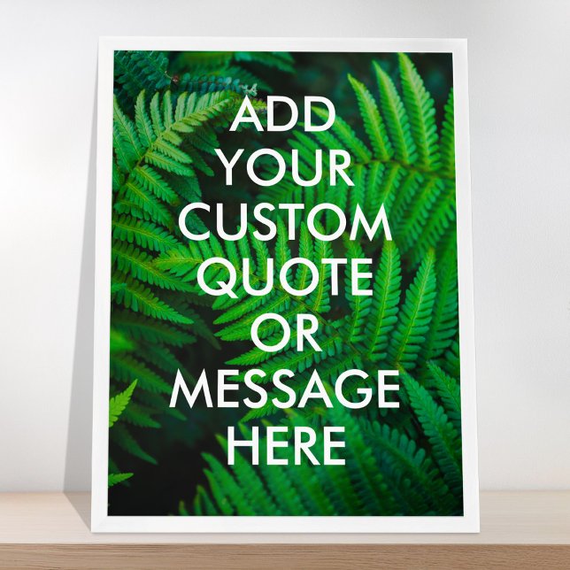 Create Your Own Quote Poster (Creator Uploaded)