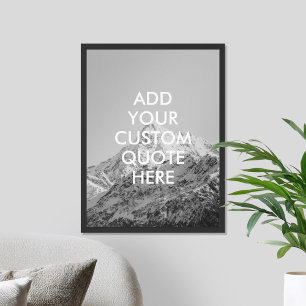 Create Your Own Quote poster