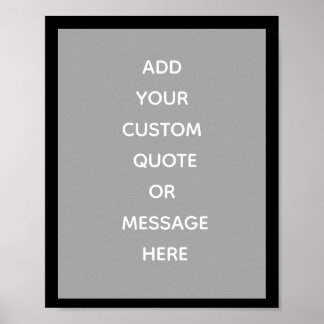 Create Your Own Quote Poster