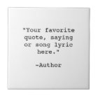 Create Your Own Quote