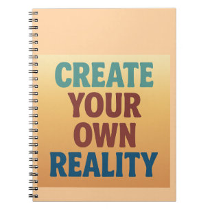 Create Your Own Reality - Colour Psychology Design Notebook