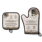 Create your own Recipe Keepsake Vintage Santa