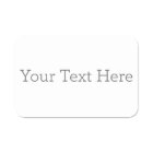 Create Your Own Rectangle Classic Name Tag