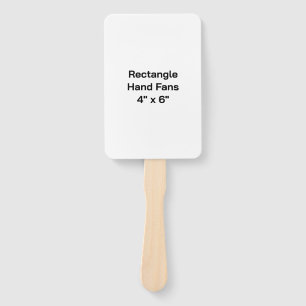 Create Your Own Rectangle Hand Fans