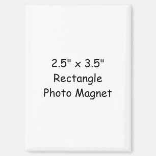 Create Your Own Rectangle Photo Magnet