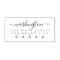 Create Your Own Rectangular Family Return Address
