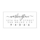 Create Your Own Rectangular Family Return Address