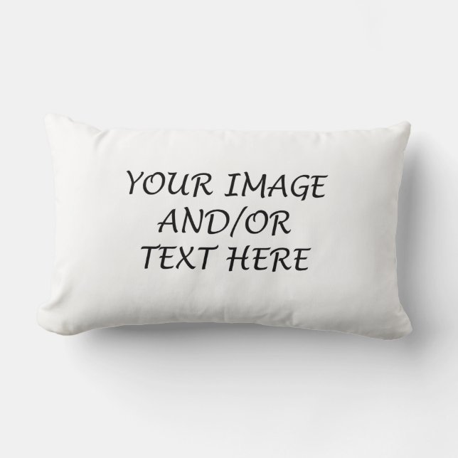 Create Your Own Rectangular Pillow (Front)