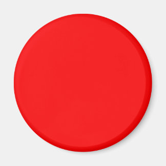 Create Your Own Red Background Template Magnet