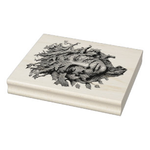 Create Your Own Red Bark Dryad Rubber Stamp