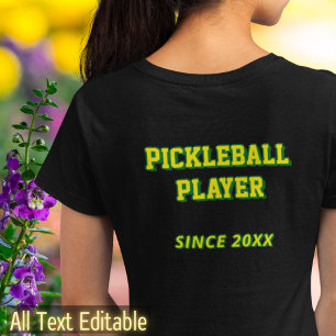 Create Your Own Retro College Font Custom Text Fun T-Shirt